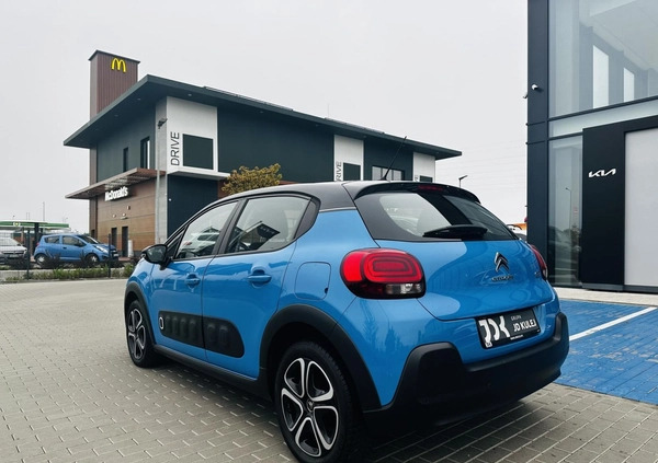 Citroen C3 cena 48900 przebieg: 85279, rok produkcji 2019 z Gdańsk małe 154